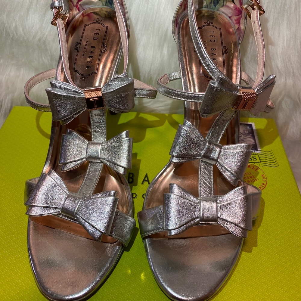 Ted Baker Appolini Bow Stiletto Sandal - Picture 2 of 8